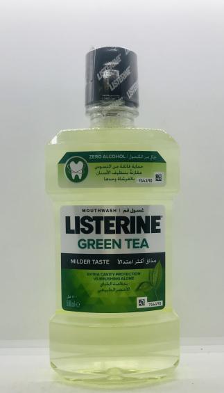 Listerine Green Tea Mouthwash Milder Taste 500ml