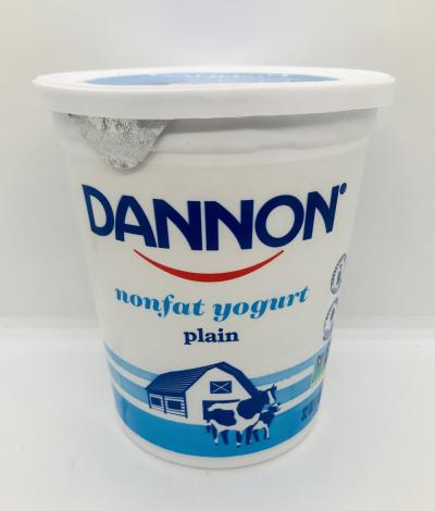 Dannon Nonfat Yogurt plain 2Lb