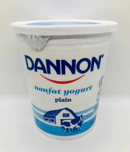 Dannon Nonfat Yogurt plain 2Lb