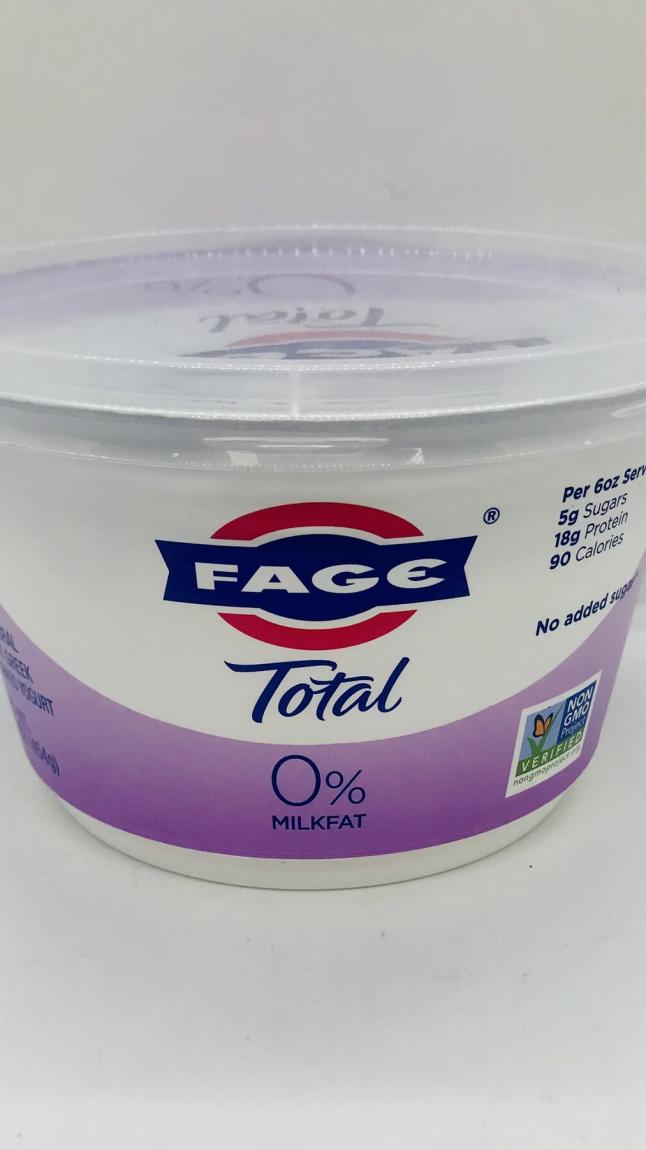 Fage Yogurt total 0% 500g.