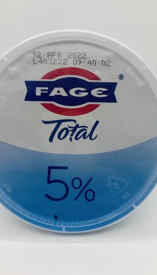 Fage Yogurt 5% 500g.