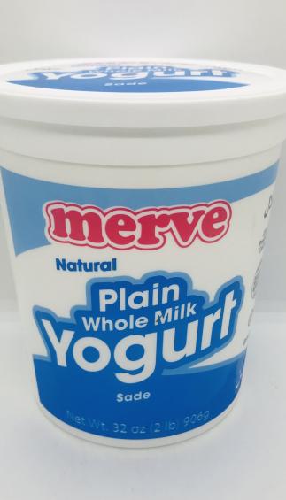 Merve Yogurt Plain Sade 2Lb