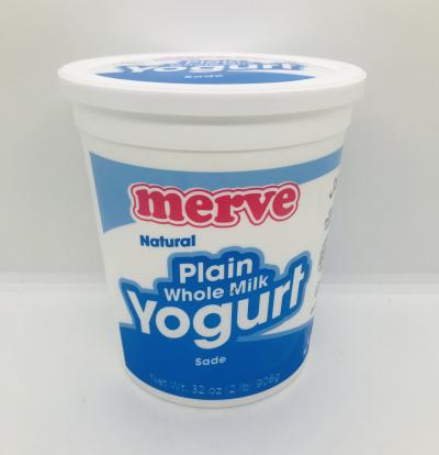 Merve Yogurt Plain Sade 2Lb