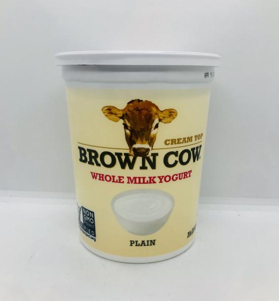 Brown Cow Plain Whole milk yogurt 2LB