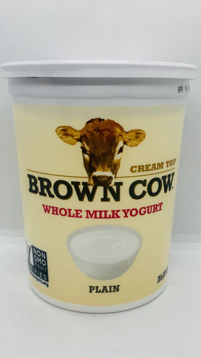 Brown Cow Plain Whole milk yogurt 2LB