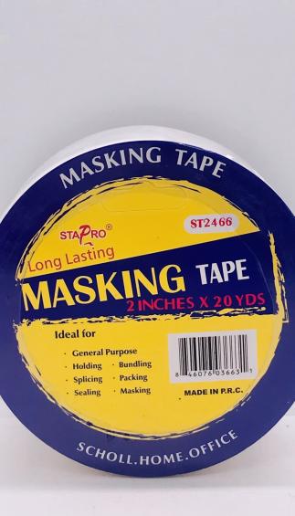 Stapro Masking Tape 2 inches x 20 yds