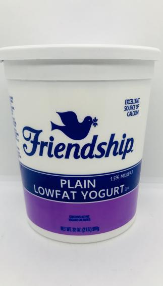 Friendship lowfat Yogurt plain 2Lb