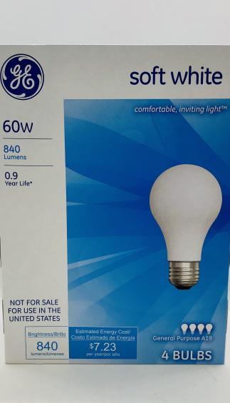 Soft White 4 Bulbs