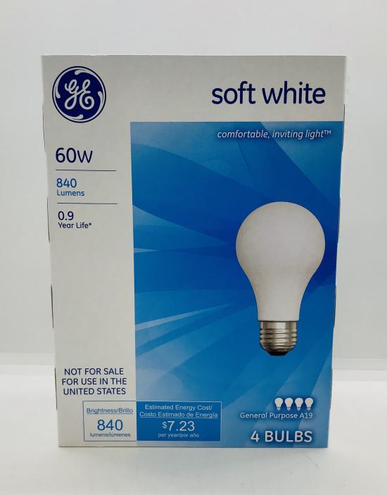 Soft White 4 Bulbs