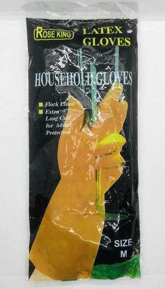 Latex Gloves Household Glove Size M