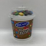 Yo Crunch M&M's Lowfat yogurt Vanilla 6 OZ