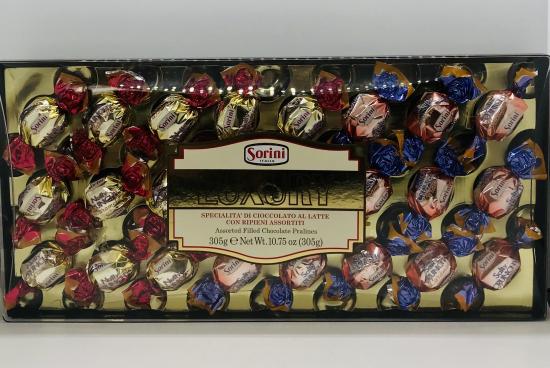 Sorini Luxury Assorted Chocolate Pralines 305g.