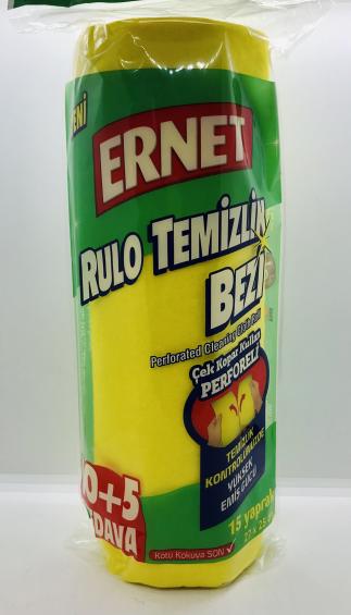 Ernet Cleaning Cloth Roll 10+5 yaprak