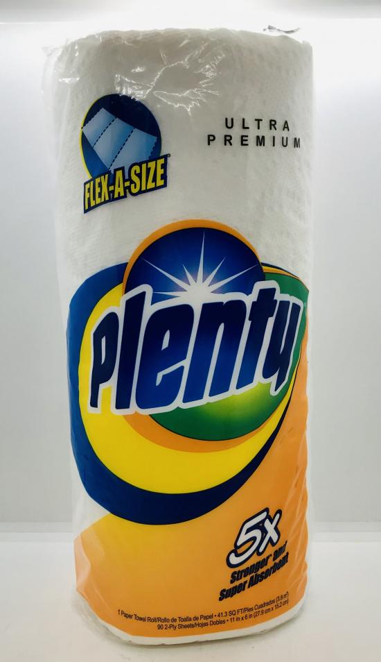 Plenty Roll 5x Stronger and Super Absorbent