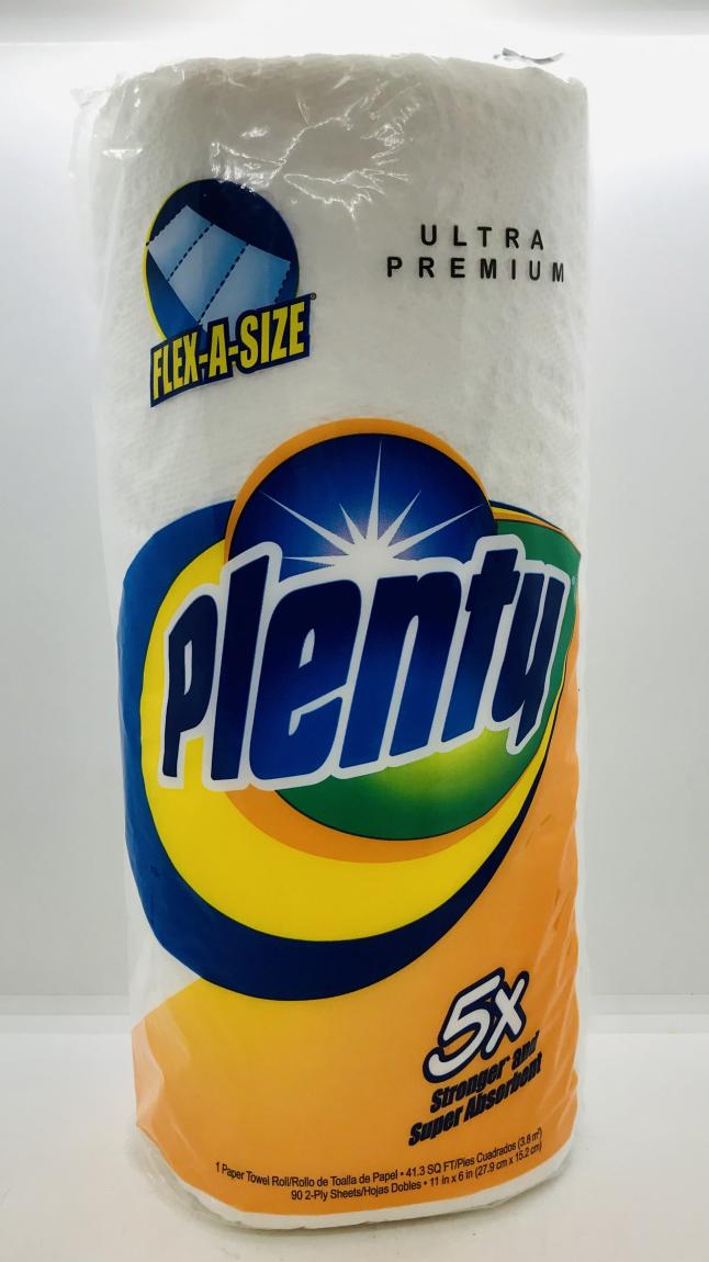 Plenty Roll 5x Stronger and Super Absorbent