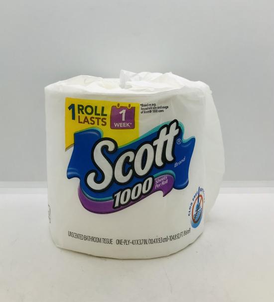 Scott 1000 Sheets Per Roll