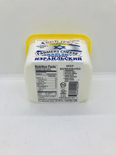 Biolife Farmer Cheese Israelsky (454g.)