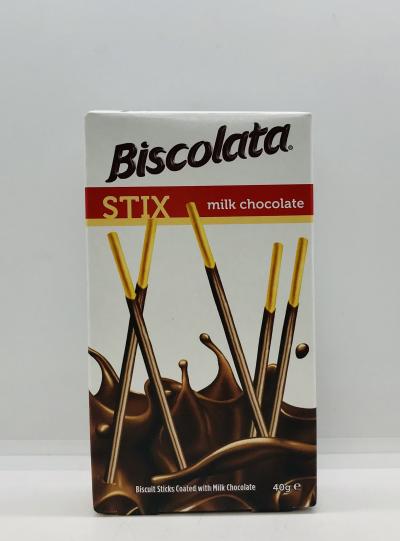 Biscolata Stix Milk Chocolate 40g