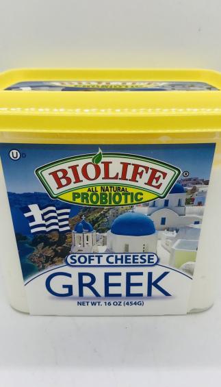 Biolife Farmer Cheese Greek (454g.)