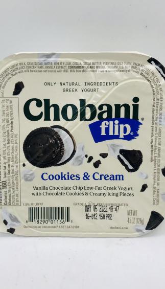 Chobani Flip Cookies & Cream 4.5 OZ