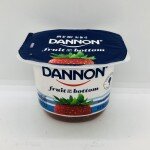 Dannon Strawberry lowfat yogurt 5.3 OZ