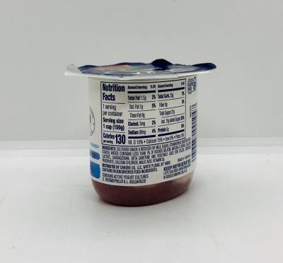 Dannon Strawberry lowfat yogurt 5.3 OZ