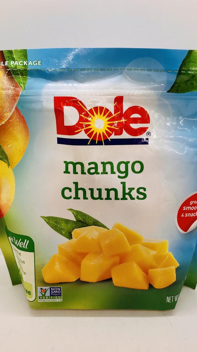 Dole Mango Chunks Keep Frozen 454g