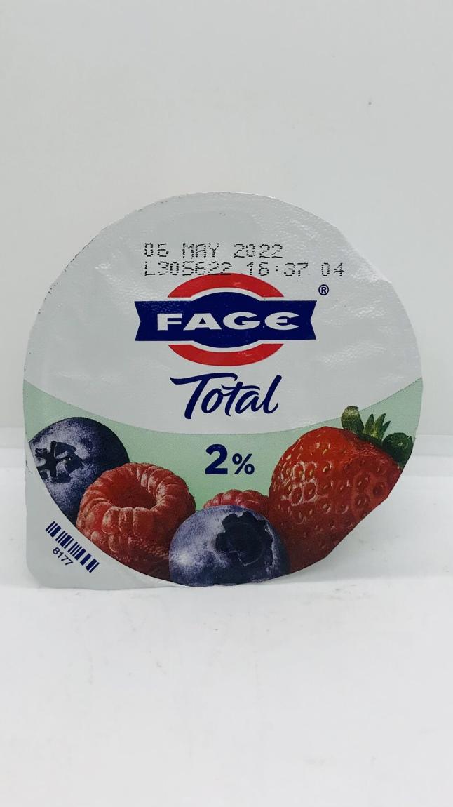 Fage yogurt 2% mixed berries 150g.