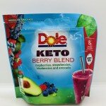 Dole Keto Berry Blend Raspberries, Strawberries, Blueberries & Avocado Keep Frozen 340g