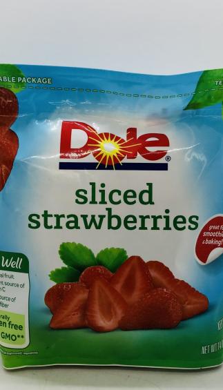 Dole Sliced Strawberries Keep Frozen 397g