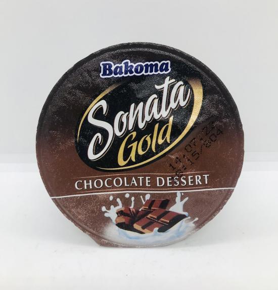 Bakoma Sonata gold chocolate dessert 140g.