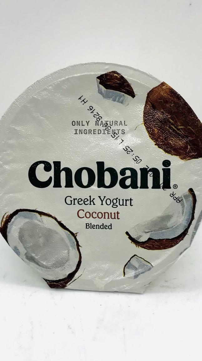 Chobani Greek yogurt Coconut 150g.