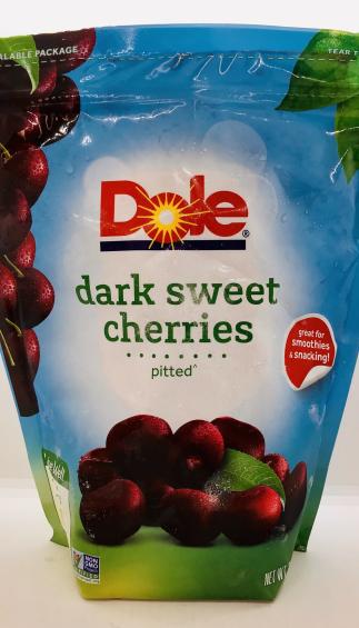 Dole Dark Sweet Cherries Pitted 907g