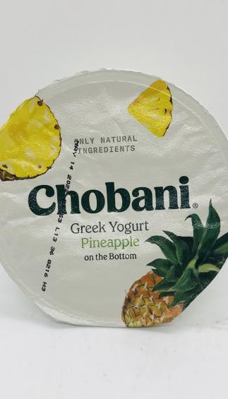 Chobani Greek Yogurt Pineapple 150g.