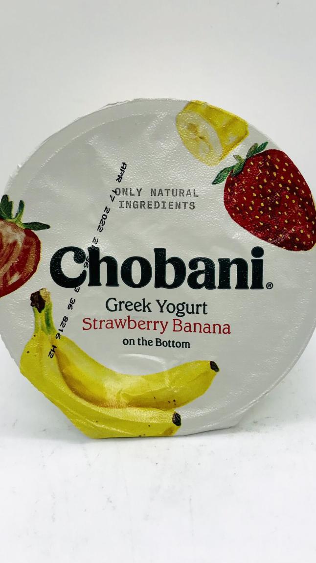 Chobani Greek Yogurt Strawberry-Banana 150g.