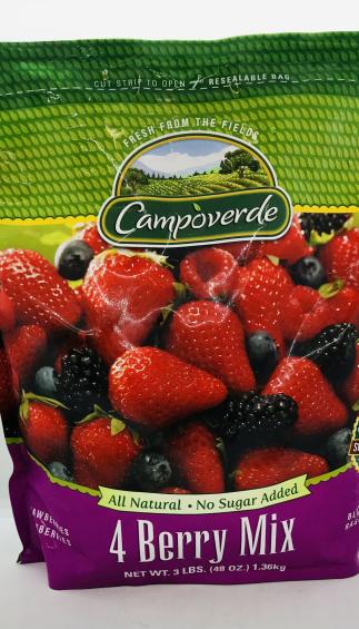 Campoverde 4 Berry Mix Keep Frozen 1.36kg