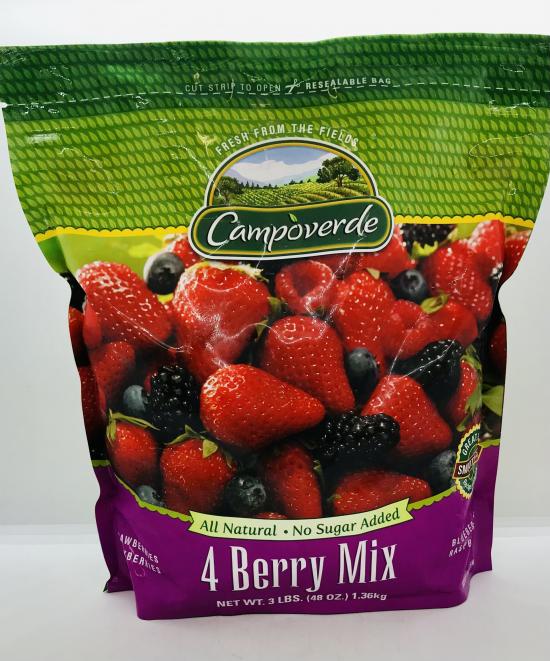 Campoverde 4 Berry Mix Keep Frozen 1.36kg