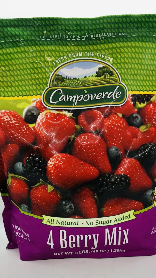 Campoverde 4 Berry Mix Keep Frozen 1.36kg