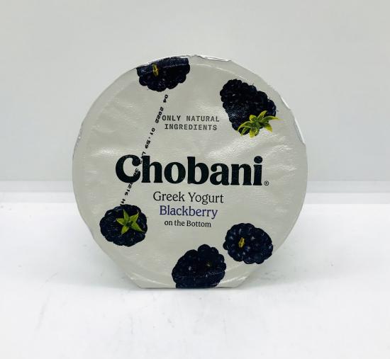 Chobani Greek Yogurt Blackberry 150g.