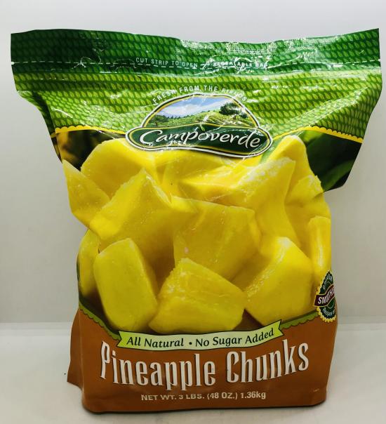 Campoverde Pineapple Chunks Keep Frozen 1.36kg