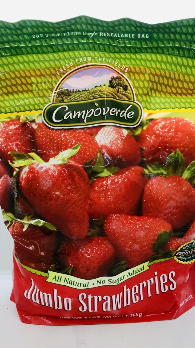 Compoverde Jumbo Strawberries Keep Frozen 1.36kg