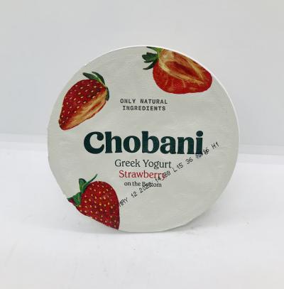 Chobani Greek Yogurt Strawberry 150g.