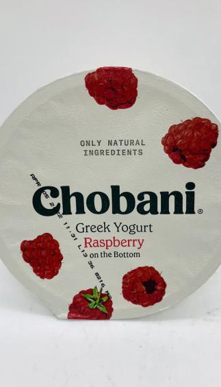 Chobani Greek Yogurt Raspberry 150g.