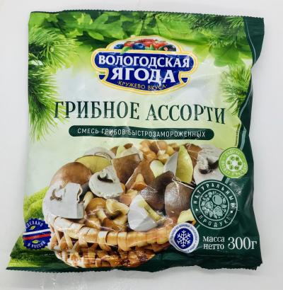 Frozen Mushrooms Mix Champignon 300g.