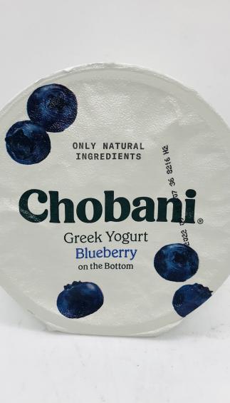 Chobani Greek Yogurt Blueberry 150g.