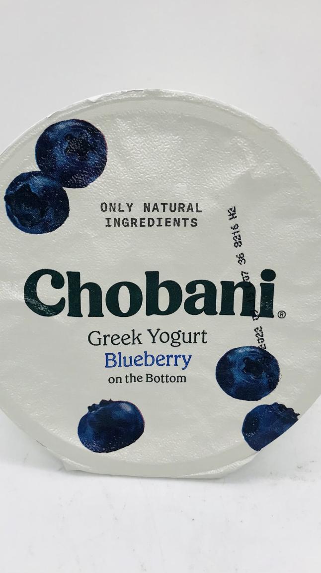 Chobani Greek Yogurt Blueberry 150g.