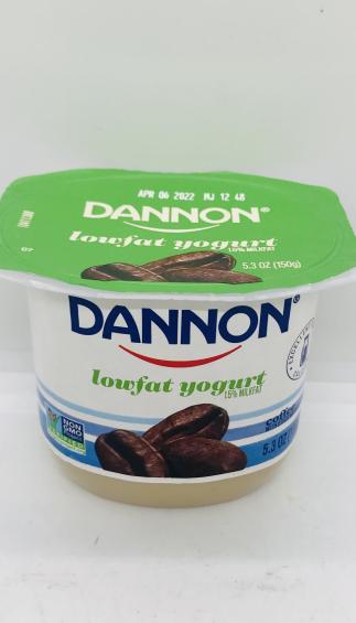 Dannon Lowfat yogurt coffee 150g.