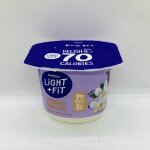 Dannon light + fit vanilla yogurt 150g.