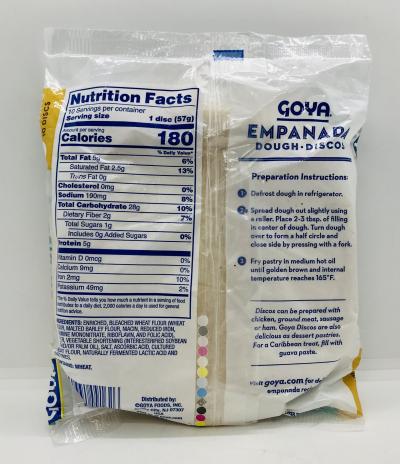 Goya Empanada Dough 567g.