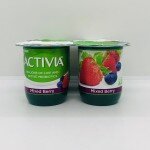 Activia lowfat mixed berry yogurt 113g x 4